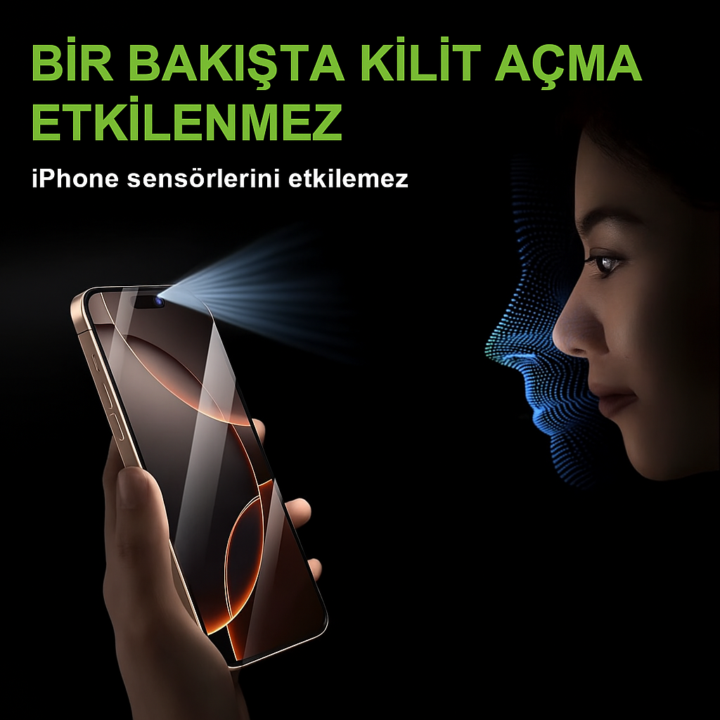 CaseUp Premium Temperli Cam Ekran Koruyucu – iPhone XR / 11 / 12 / 13 / 14 / 15 / 16 / 17 Serileri